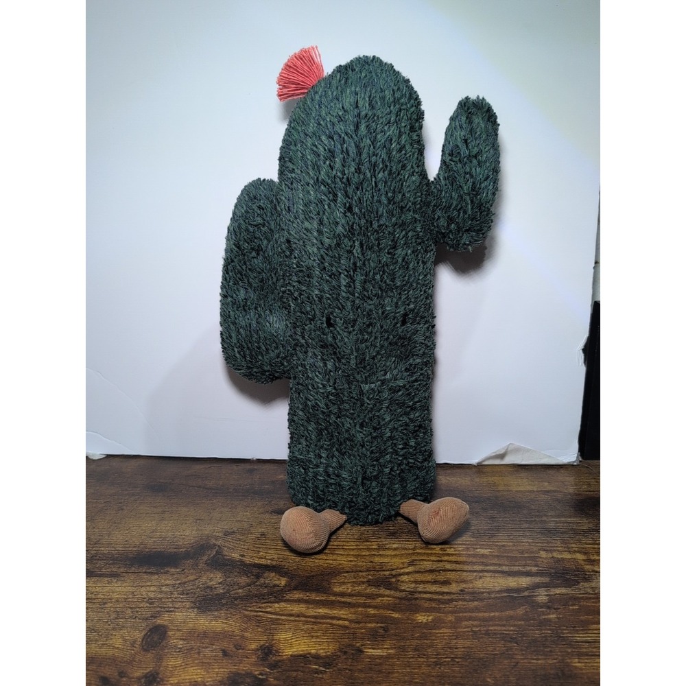 Jellycat Amuseables Cactus Rare Desert Stuffed Retired London Flower Shelf 16"
